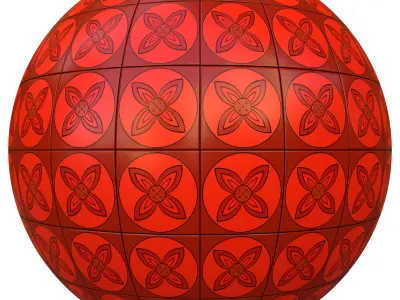 tile patterned 36-seamless-4k-pbr  Texture