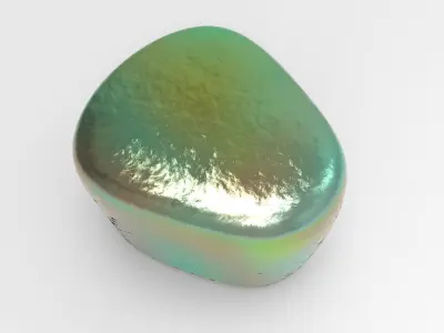 Loyu Pouf Low-poly 3D model