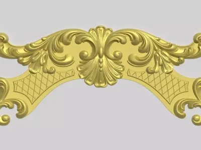 Engraving Ornament 3D print model