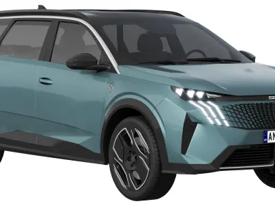 Peugeot E-5008 3D model