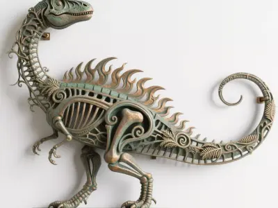 Dinosaur 3D print model