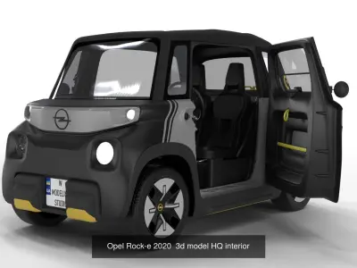 Pack mini-car HQ interior