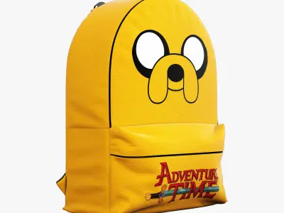 decorative set cartoon yellow 3D model