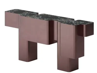 Xenolith Console by Kelly Wearstler 3D model