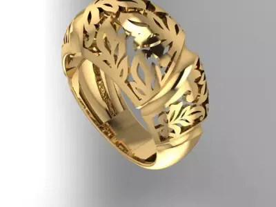 Fusion ring 3D print model