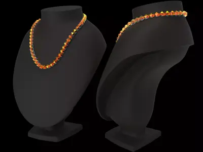 Ornament Stand With Ornament 3D model