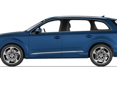 Audi Q7 2025 3D model
