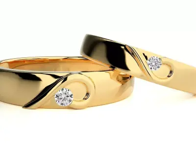 Wedding Band - 790 3D print model