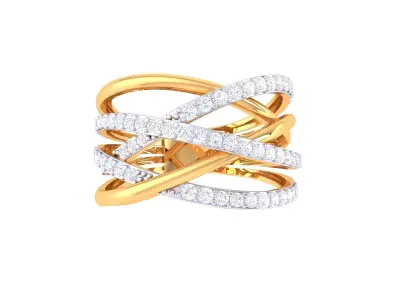 Diamond Ring 3D print model 13