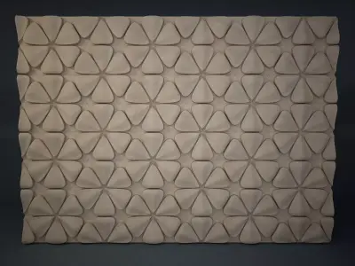 02 FRANGIPANI RELIEF Low-poly 3D model