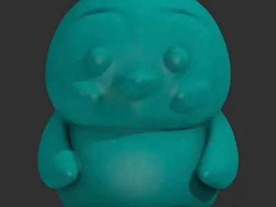 Cute Penguin 3D print model