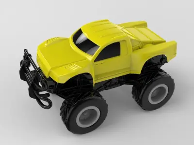 Madmax Monster Truck 3D model