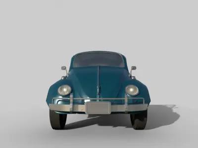 Volkswagen beetle 3D model