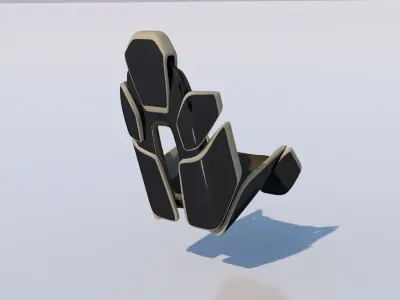 concept car seat 3D print model