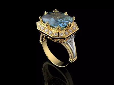 Gold N1458 3D print model