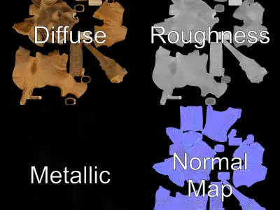 Elephant Model Pack  Detailed D Animal Render Low-poly 3D model