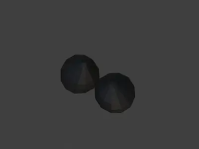 Low Poly Trash Bag Free low-poly 3D model