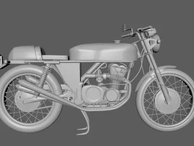 Motocycle motorcycle 3D model