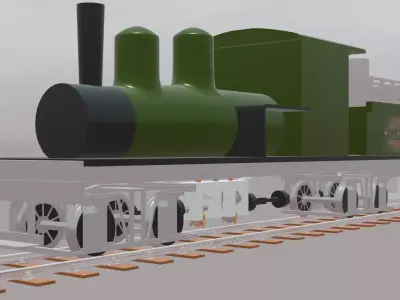 shay class B 3D model