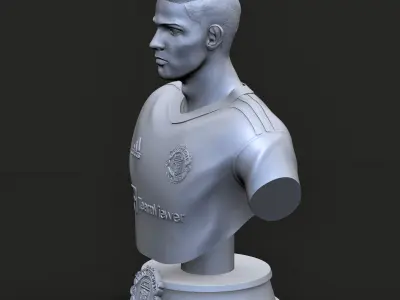 Ronaldo 3D Printable 2 3D print model