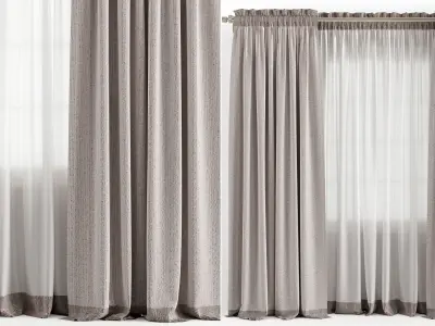 Curtain 16 3D model