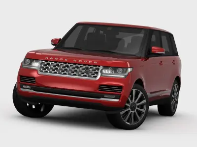 Range Rover Supercharged L405 2013 3D model