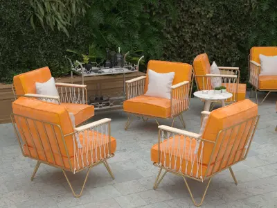 Hoxton Chair 3D model