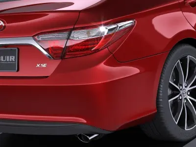 Toyota Camry XSE 2017 3D model