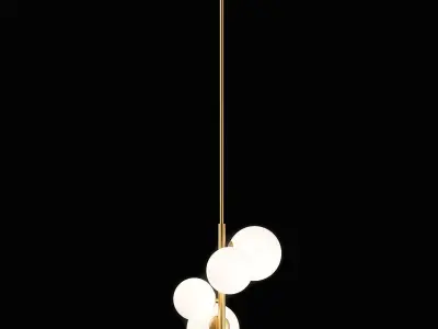 815043 Croco Lightstar Pendant chandelier 3D model