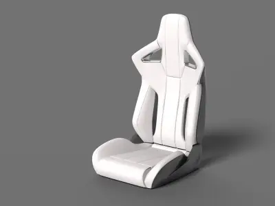 car seat collection 2021 3D model