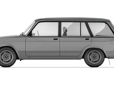 VAZ Lada 21041 2006 3D model
