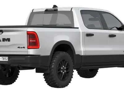 RAM 1500 2025 3D model