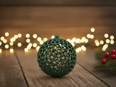 Christmas ornament 3D print model