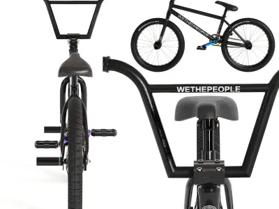 Wethepeople Reason BMX Bike Bicycle 3D model