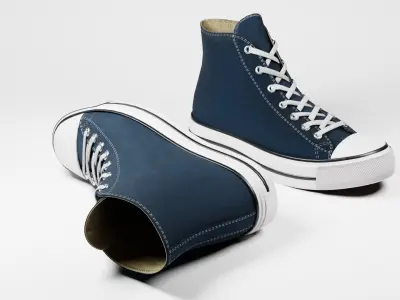 Sneakers Low-poly 3D model purchase