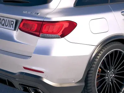 Mercedes-Benz GLC63 S AMG 2020 3D model