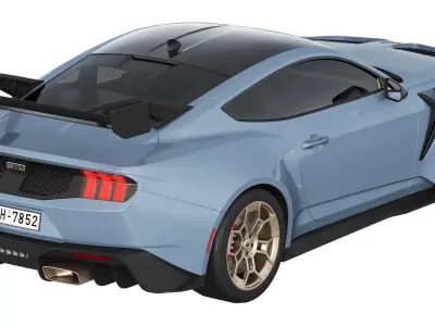 Mustang GTD 2025 3D model