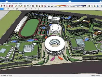 Sketchup Sport - Stadium 102 3D model