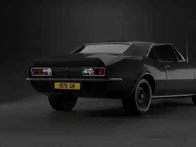 Camaro 1967 3D model 3D model