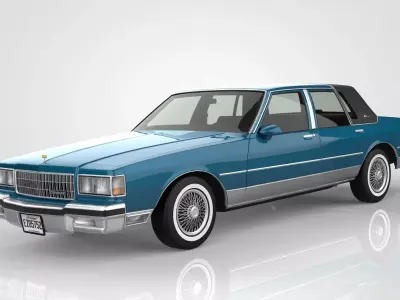 Chevrolet Caprice Classic 1989 3D model