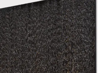 2 Aqua fall Waterfall Corona and Vray 3D model