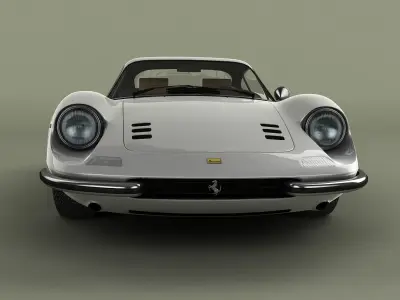 Dino Ferrari 246 GT 3D model