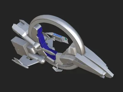 Yu-Gi-Oh 5Ds Jack Atlas Duel Runner Wheel of Fortune 3D model