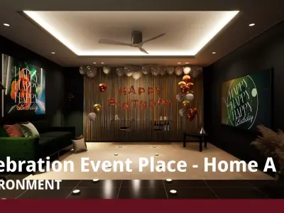 Celebration Event Place - Home A 3D model