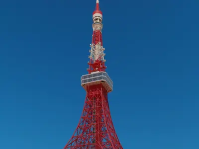 Tokyo Tower 3D model