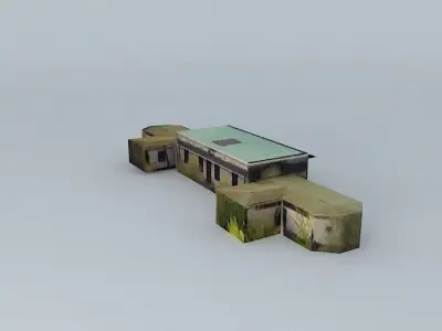 Ross Open Air Theatre Edinburgh Free 3D model