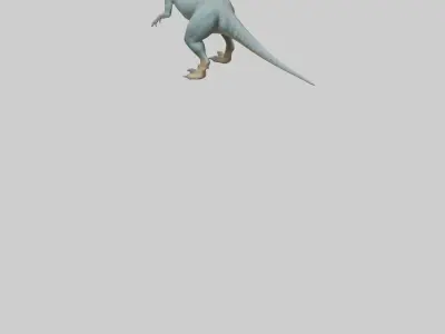 Monolophosaurus model 3D model