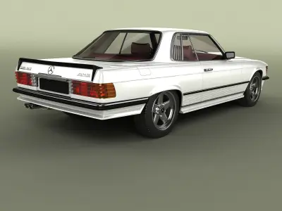 Mercedes-Benz  500SLC AMG 3D model