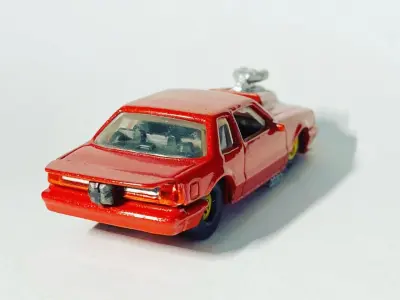 1 64 scale Pro Street Drag Set Weld Wheels Supercharger etc 3D print model