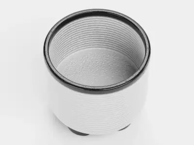 Plant Pot V1 Low-poly 3D model